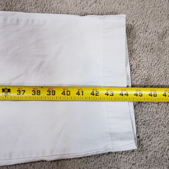 Vintage Polo Ralph Lauren Philip Pants Men 42x32 Lt Khaki Pleated Preppy 90s Y2K - Picture 9 of 12